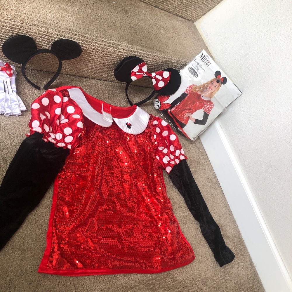 Adult Minnie Mouse Costume Size Large